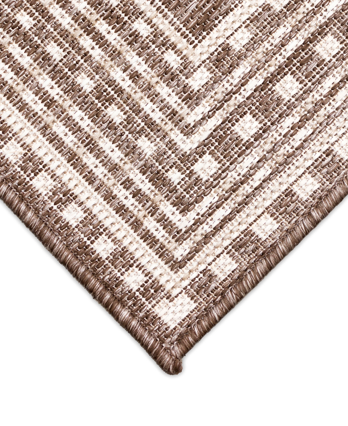 Liora Manne' Malibu Etched Border Outdoor Area Rug