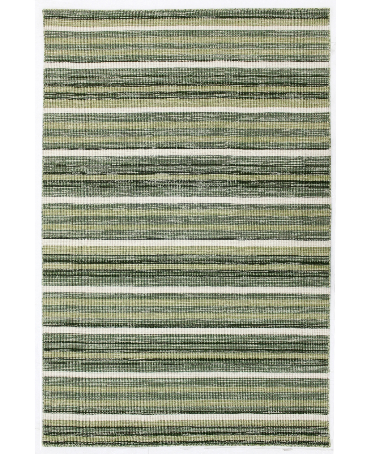 Liora Manne' Aruba Faded Stripe 5' x 7'6in Area Rug - Green