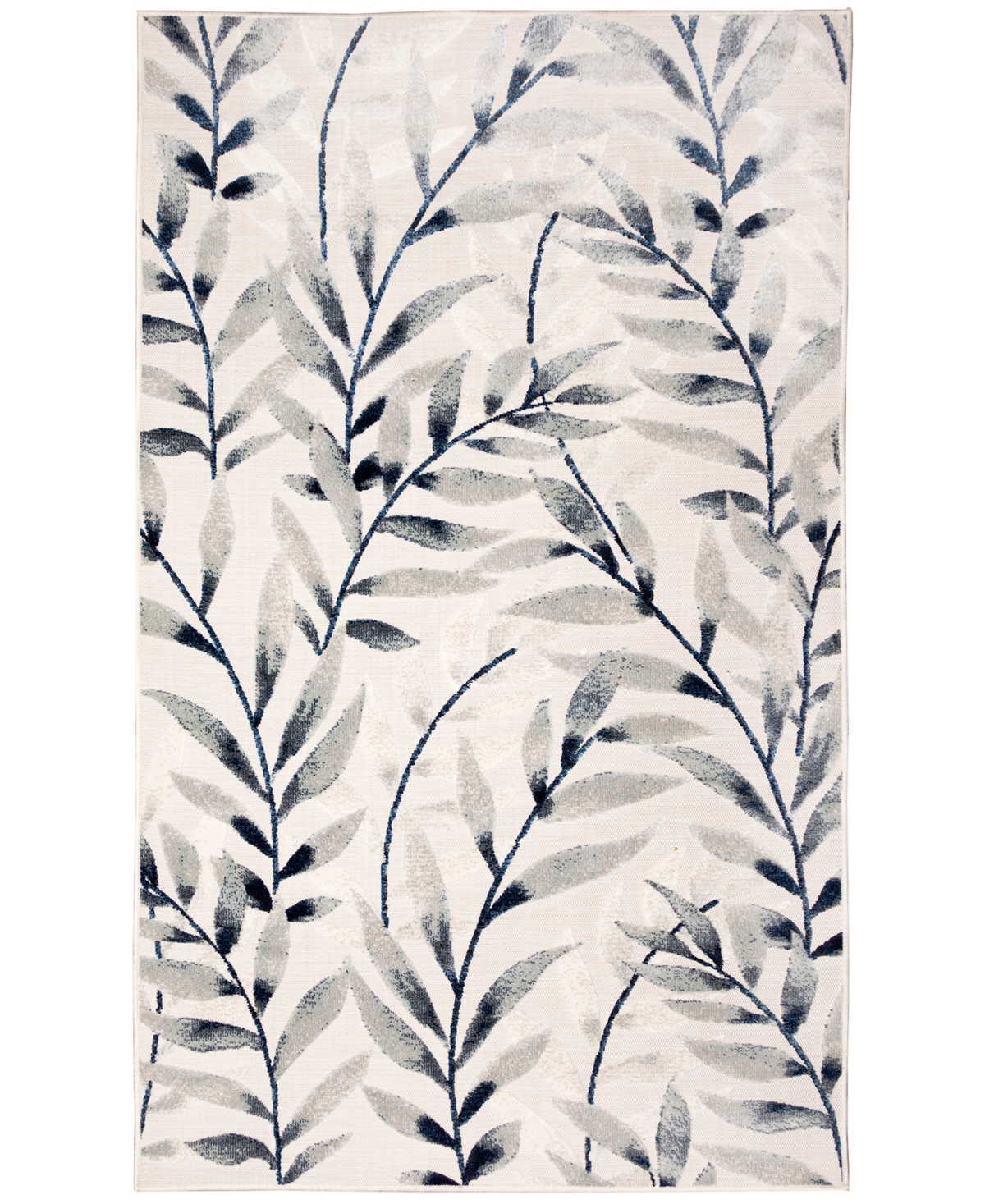 Liora Manne' Canyon Vines 7'8in x 9'10in Outdoor Area Rug - Ivory