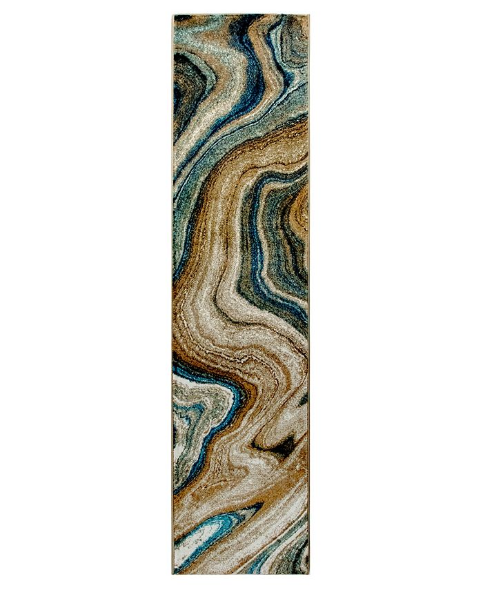 Liora Manne' Ashford Agate 1'11" x 7'6" Runner Area Rug Macy's