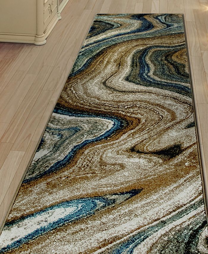 Liora Manne' Ashford Agate 1'11" x 7'6" Runner Area Rug Macy's