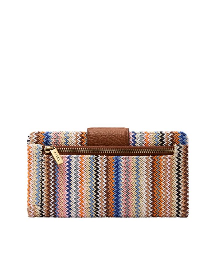Fossil Women's Logan RFID Tab Wallet Macy's