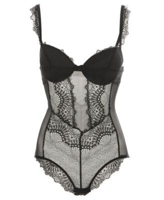 Women's Odette Sheer Lingerie Bodysuit