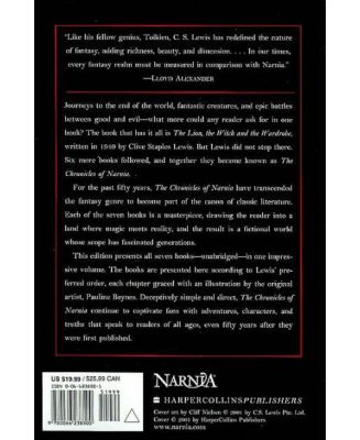 The Chronicles of Narnia (in One Volume) by C. S. Lewis