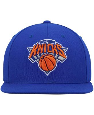 Men's Blue New York Knicks Ground 2.0 Snapback Hat