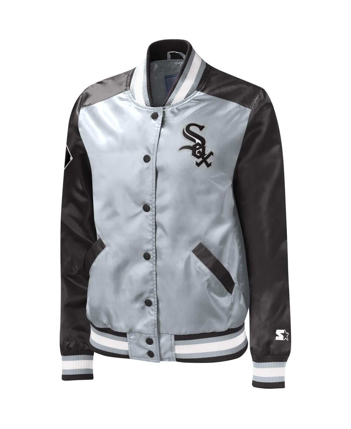 Shop Starter Women's  Silver Chicago White Sox The Legend Full-snap Jacket