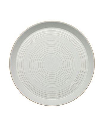 Denby - Impression Cream Set of 4 Spiral Dinner Plates