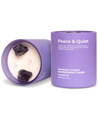 Jill & Ally - Peace & Quiet Crystal Candle