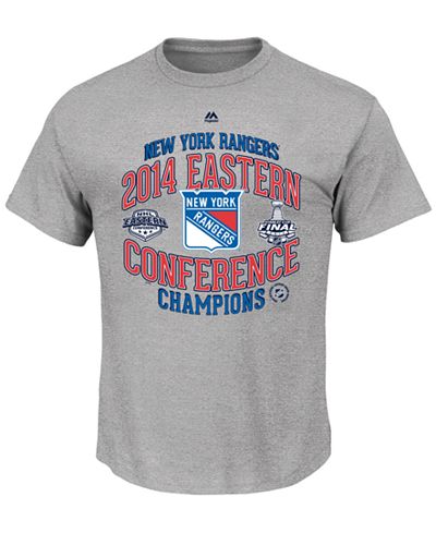Majestic Men's Short-Sleeve New York Rangers Conference Champions T-Shirt