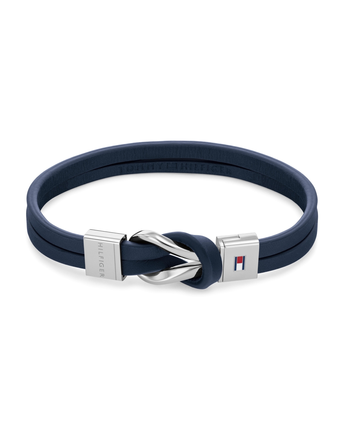 Tommy Hilfiger Men's Leather Bracelet In Blue