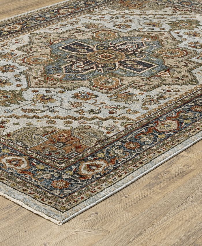 JHB Design Devine DEV44W 2'3" x 7'6" Runner Area Rug Macy's