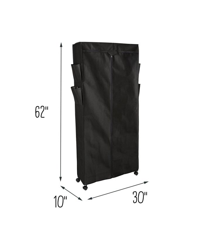 Honey Can Do Up to 30 Pairs of Shoes Rolling Shoe Rack and Shoe Rack