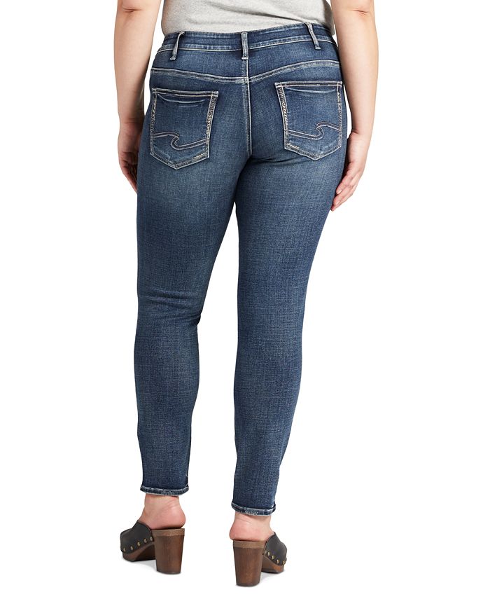 Silver Jeans Co. Plus Size Britt Skinny Jeans & Reviews - Jeans - Plus ...