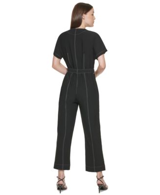 dkny jumpsuit macy's