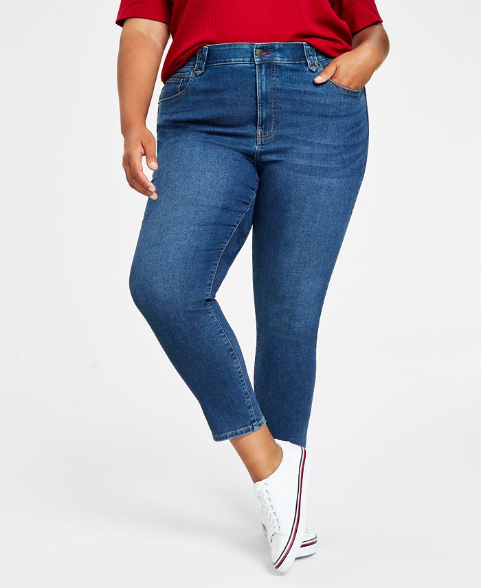 igen Pastor varemærke Tommy Hilfiger TH Flex Plus Size Waverly Jeans - Macy's
