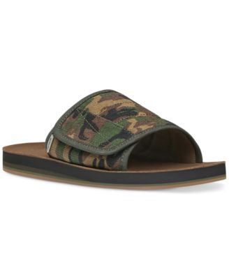 Sanuk - Men's Bixby Camo Hemp Slide Sandal