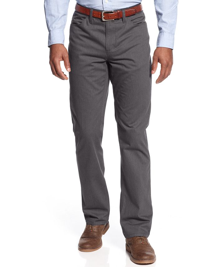 Alfani Slim Fit Pinstripe 5-Pocket Pants, Created for Macy's & Reviews ...