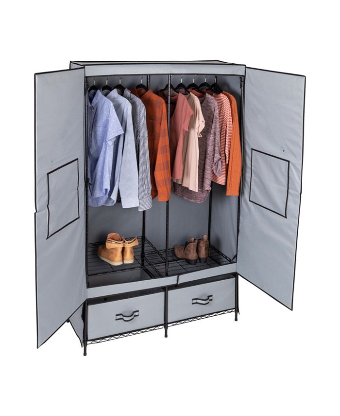 Honey Can Do Clothes Storage Wardrobe with Drawers Macy's