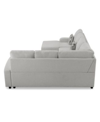 Mae Sectional Sofa with Power and USB Ports