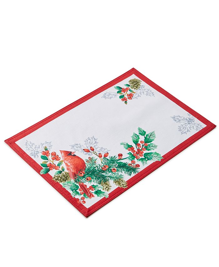 Elrene Cardinal Placemat Macy's