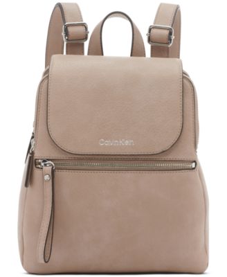 macy's calvin klein backpack purse