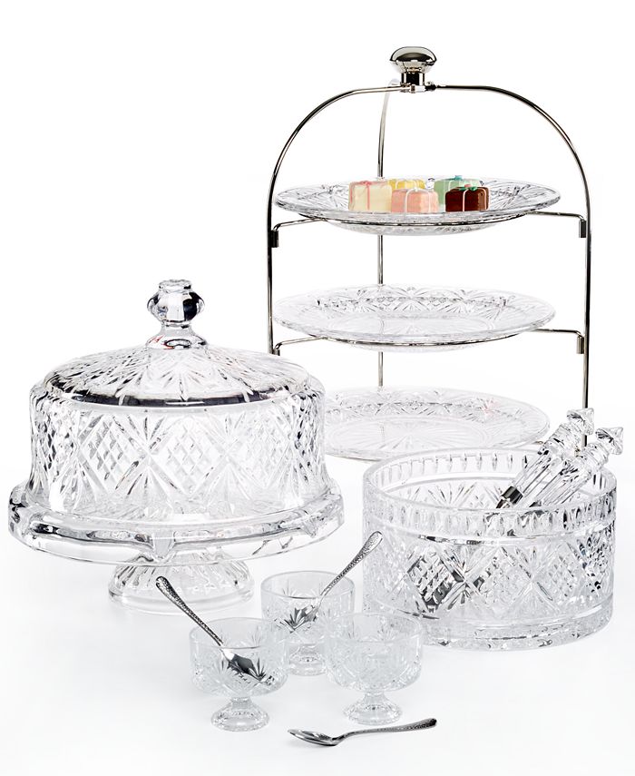 Godinger Serveware, Dublin Crystal Serveware Collection Macy's