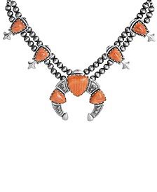 Gemstone Squash Blossom Necklace