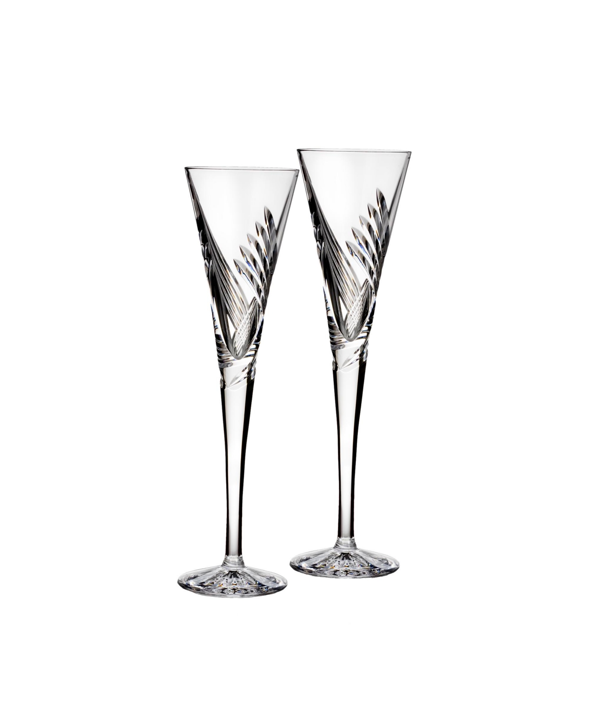 Waterford Beginnings Toasting Flute 7 Oz, Set Of 2 In Clear