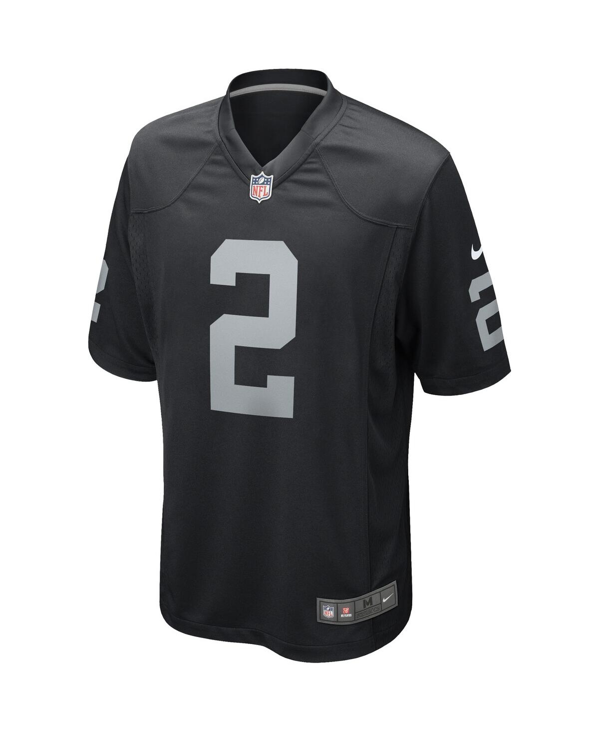 Men's Nike Daniel CarlsonLas Vegas Raiders Game Player Jersey - Black