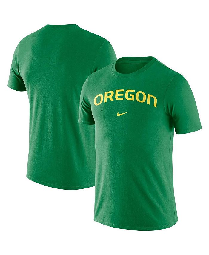 Nike Men's Green Oregon Ducks Essential Wordmark T-shirt - Macy's