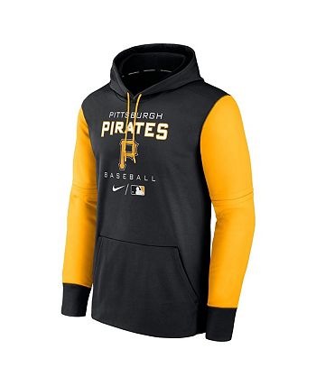 Nike Pittsburgh Pirates Mens Black Authentic Therma Hood