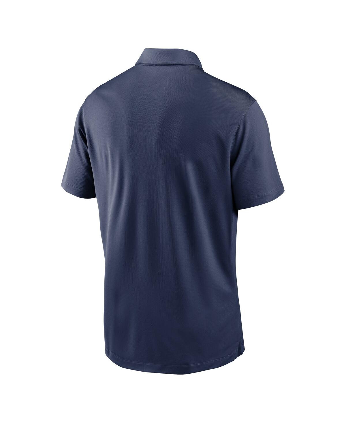 Shop Nike Men's  Navy Milwaukee Brewers Diamond Icon Franchise Performance Polo Shirt