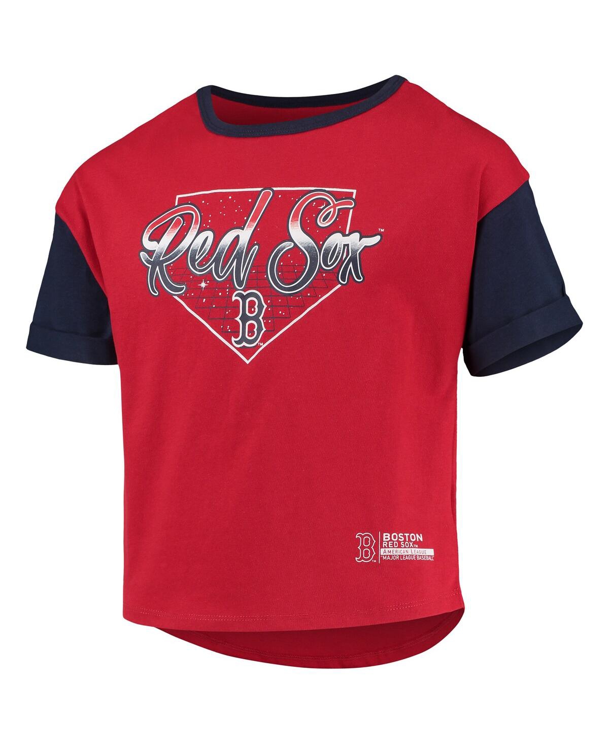Big GirlsBostonSox Bleachers T-shirt - Red