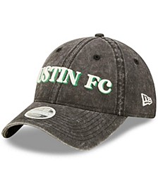 Women's Black Austin Fc Announce 9Twenty Adjustable Hat