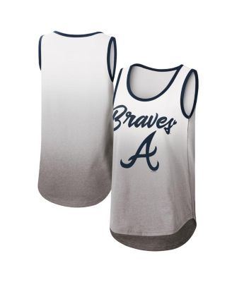 Women's White Atlanta Braves Logo Opening Day Tank Top