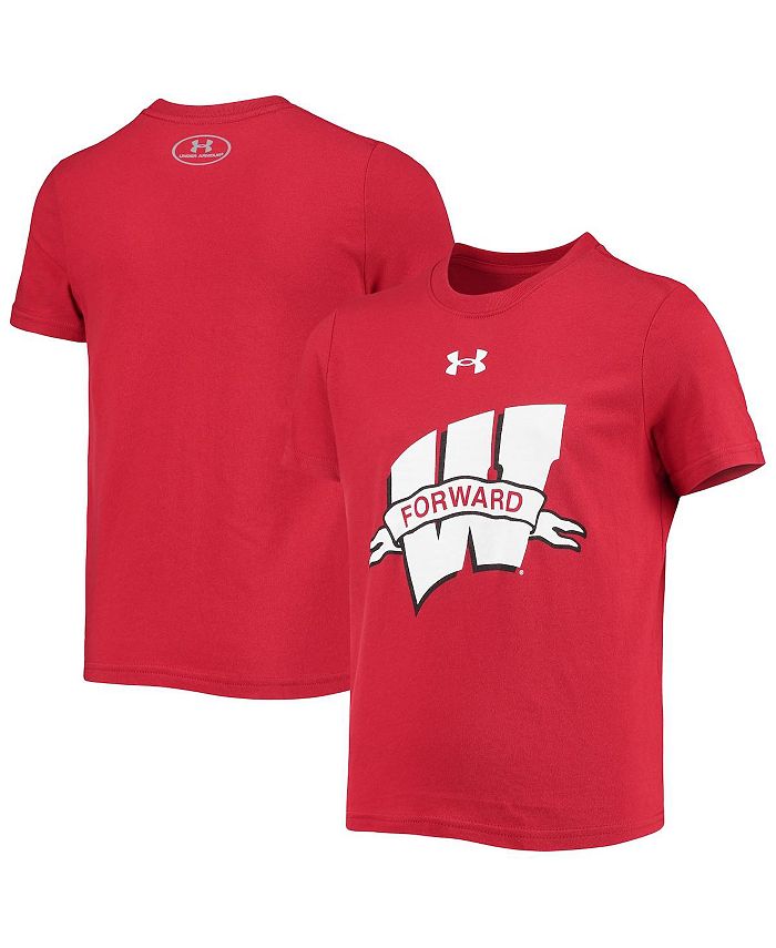 Under Armour Youth Boys Red Wisconsin Badgers Forward Tshirt & Reviews Sports Fan Shop Macy's