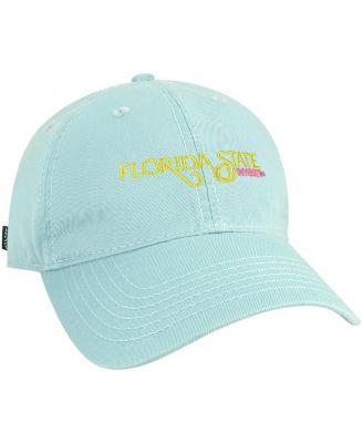 Men's Teal Florida State Seminoles Beach Club Waves Relaxed Twill Adjustable Hat