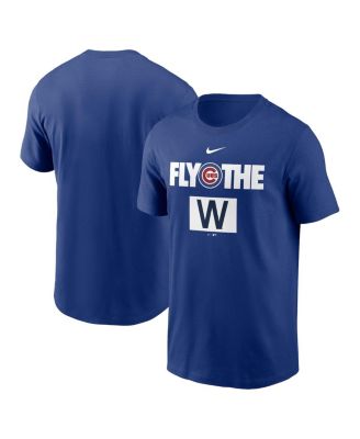Men's Nike Royal Chicago Cubs Fly the W Local Team T-Shirt
