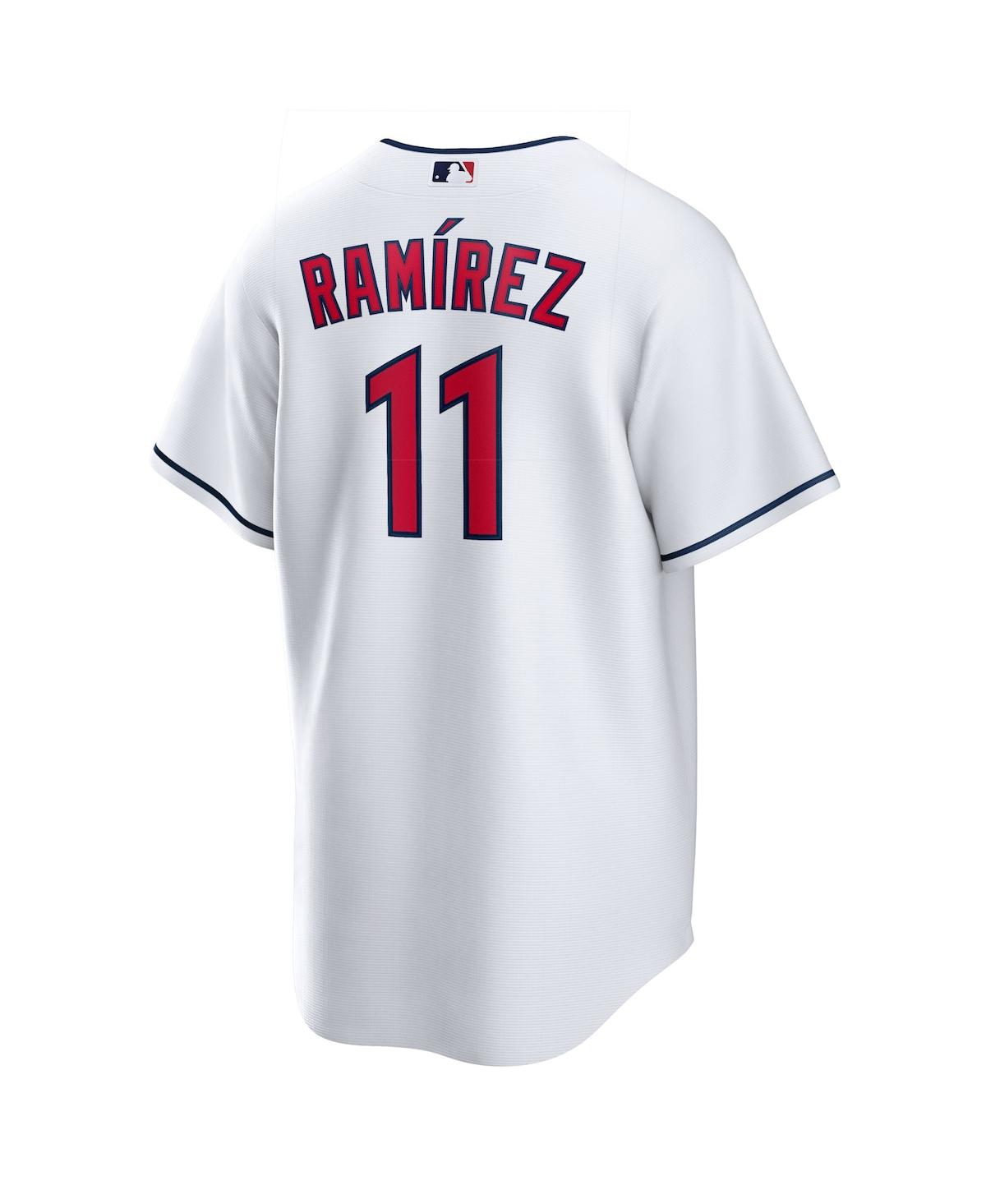 Men's Nike Jose RamirezCleveland Guardians Replica Player Jersey - White