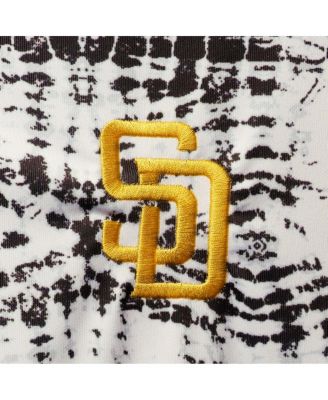 Men's Black San Diego Padres Vivid Polo Shirt