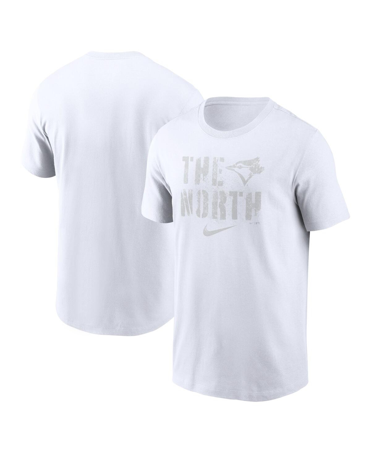 Nike Men's  White Toronto Blue Jays The North Local Team T-shirt