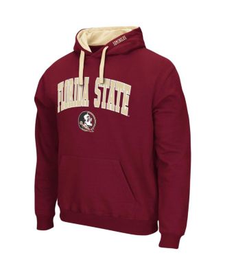 Men's Garnet Florida State Seminoles Big and Tall Arch and Logo 2.0 Pullover Hoodie
