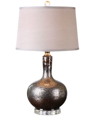 grey glass bedside lamps