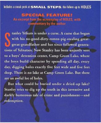 Holes by Louis Sachar