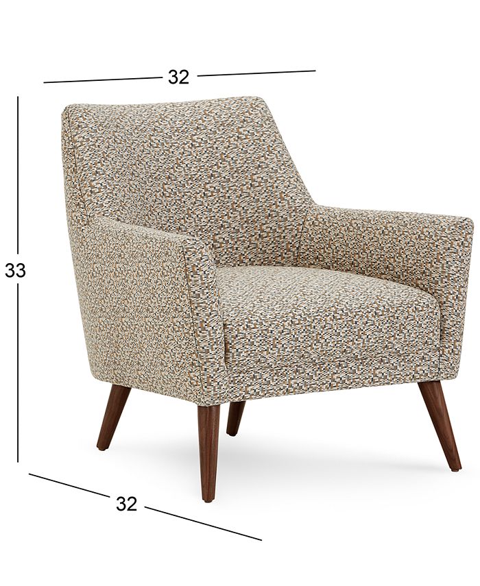Furniture Jadison Fabric Accent Chair, Created for Macy's Macy's
