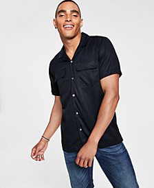Men's Utility Camp Shirt, Created for Macy's