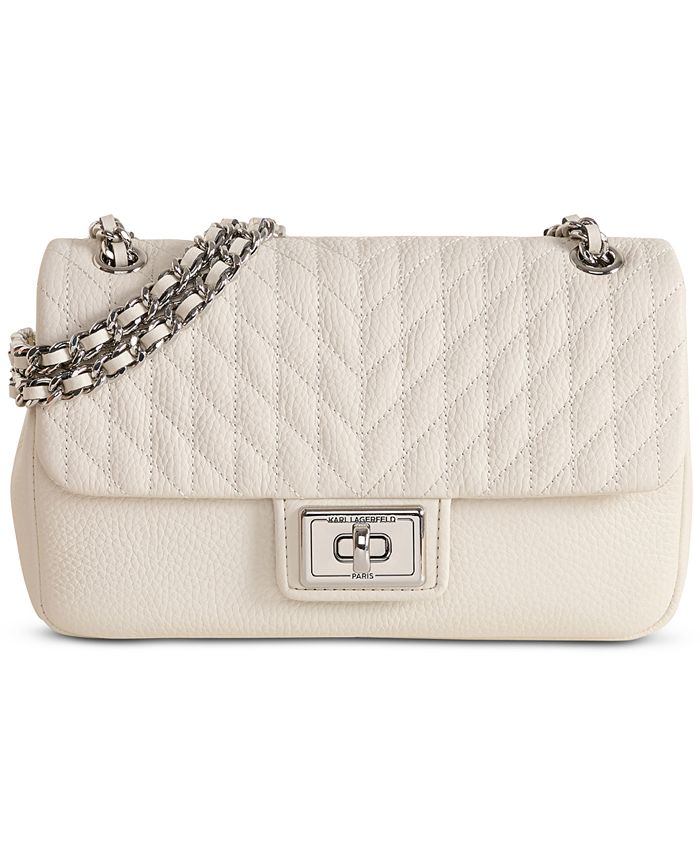 Chanel White/Black Sketch Canvas Karl Lagerfeld Classic Double Flap Bag at  1stDibs
