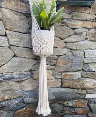 Macrame Plant Hanger, 33"