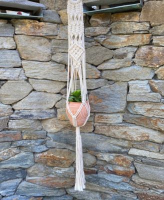 Macrame Plant Hanger, 40"