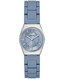Women's Grenen Lille in Light Blue Made with 100% Recycled Ocean Plastics Link Bracelet Watch, 26mm